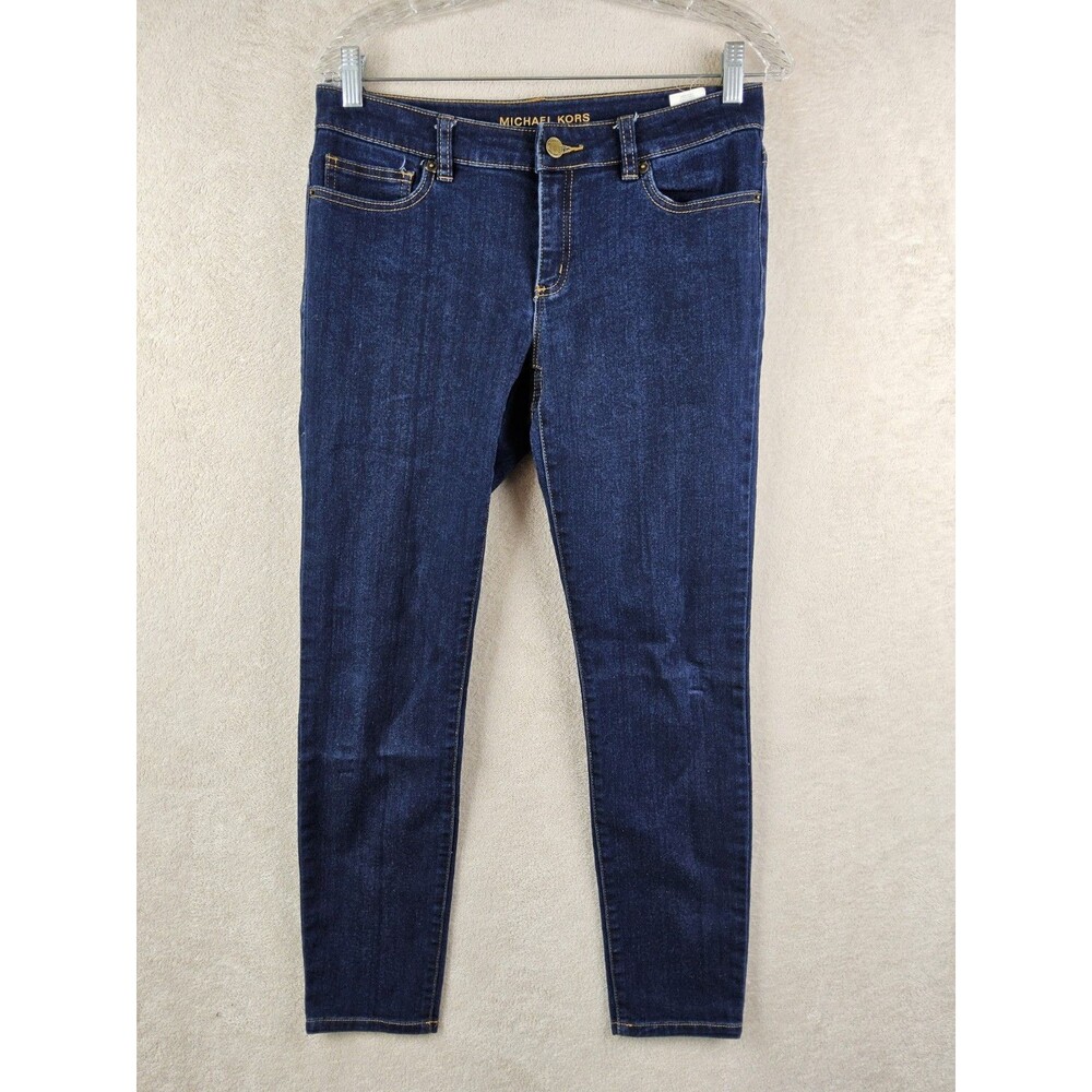 Michael Kors MK Women’s Skinny Dark Wash Denim Jeans Size 4